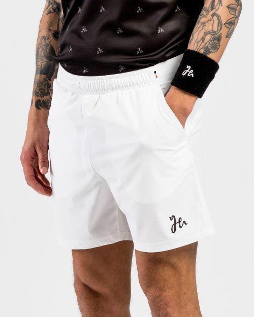 Classic Performance Padel Shorts White Sida