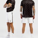 Deco Padel Shorts White - style fram och bak