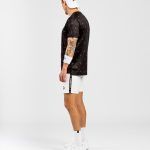 Deco Padel Shorts White - style snett bakifrån