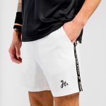Deco Padel Shorts White - fram
