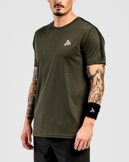 Deco Padel Tshirt Militärgrön sida