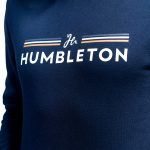 Humbleton Harvey Padel Hoodie Close Up - Iconic Print