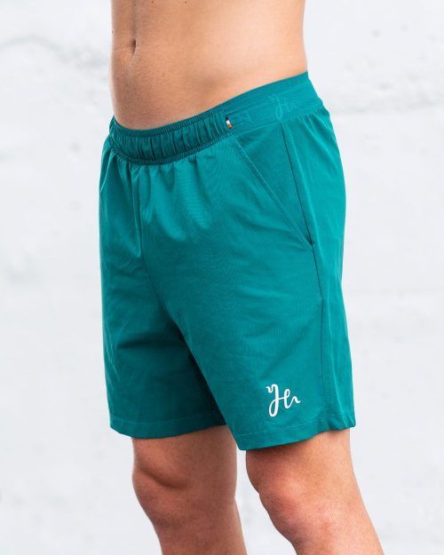 Padel shorts i Teal Green - Stryker Humbleton
