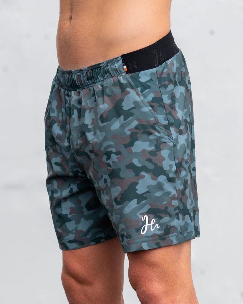 Padel shorts i camo - Stryker Humbleton