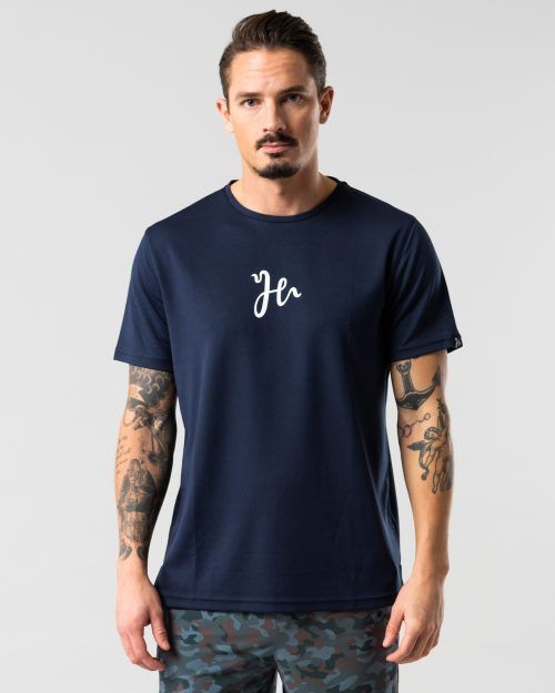 Dark blue T-shirt for padel from Humbleton