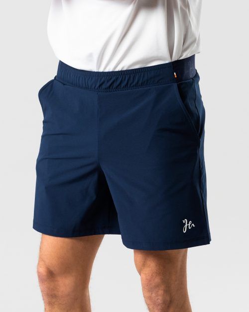 Mörkblå shorts för padel från Humbleton