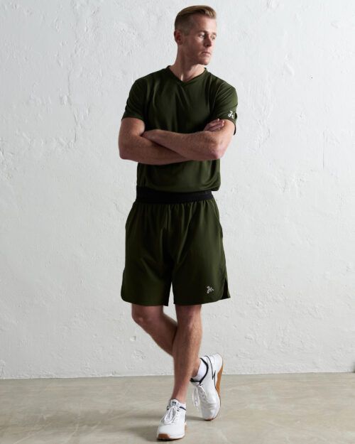 John Loose Fit Shorts, Militärgrön