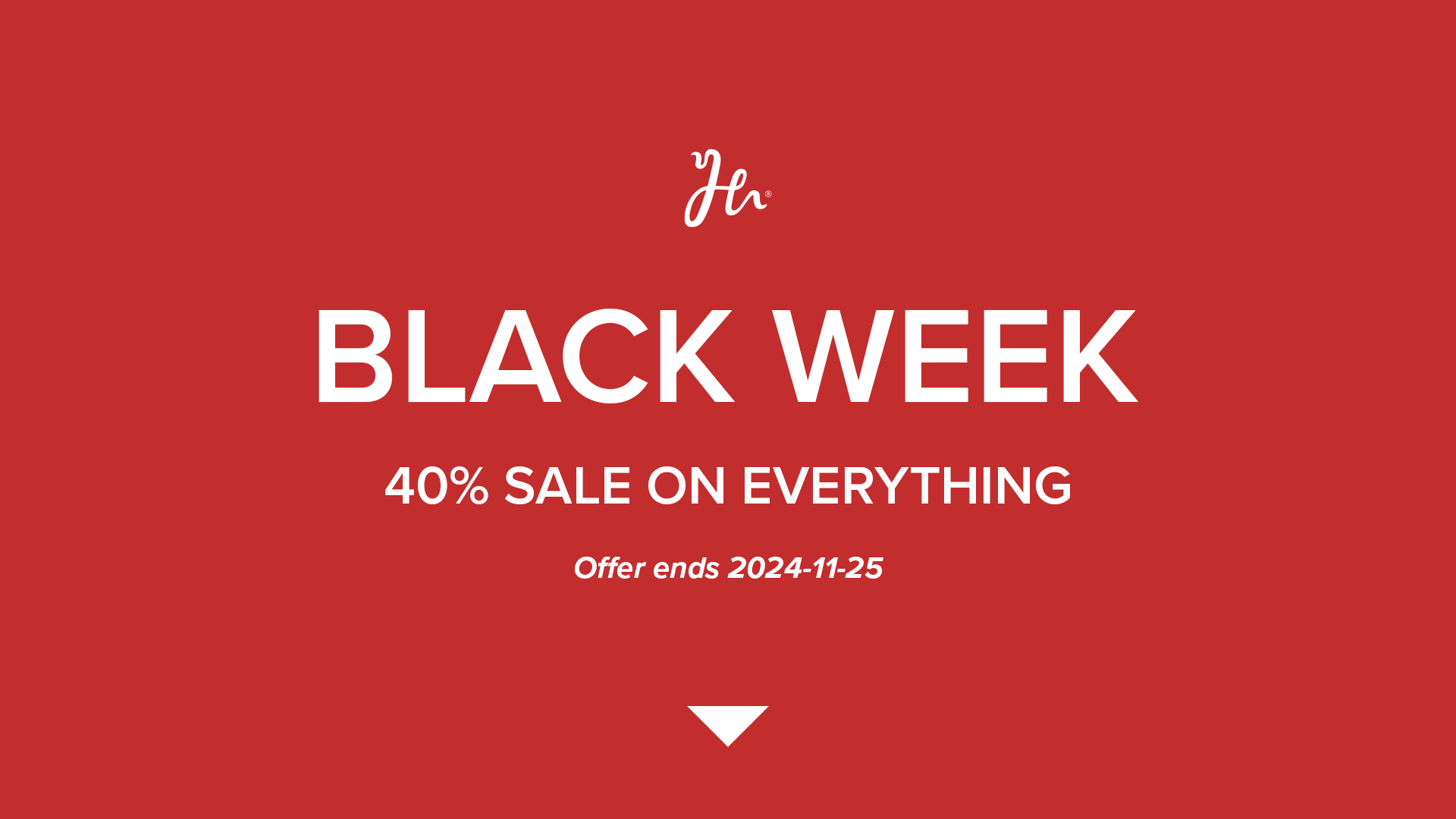 Black Week Humbleton 40% Sale On Everything